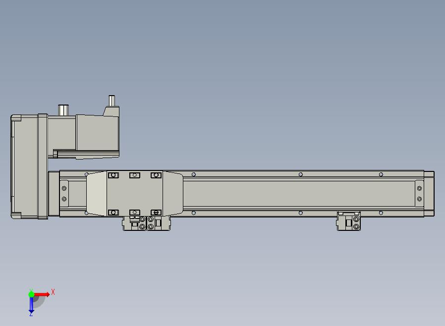 GTH4-L#-200-BR-M05-C3 GTH4内嵌式螺杆滑台 电机右折 TOYO滑台