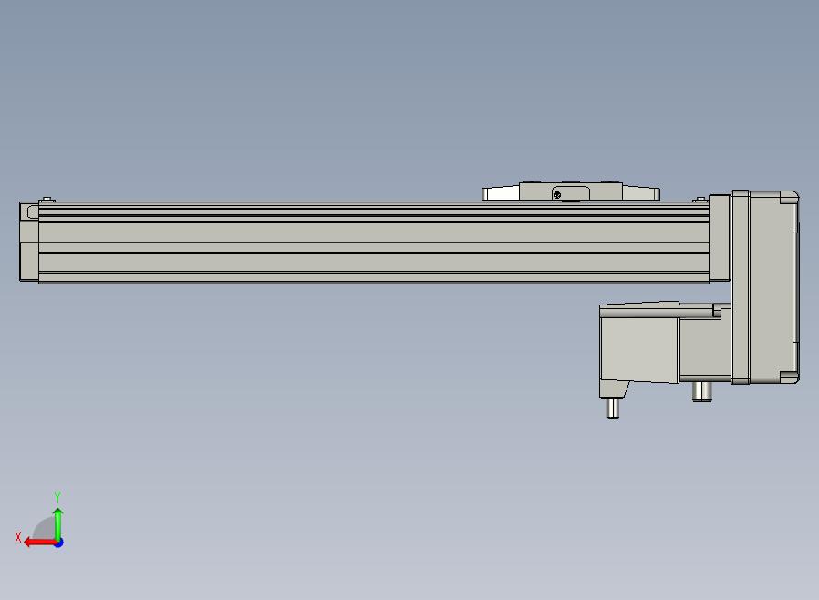 GTH4-L#-200-BM-M05-C3 GTH4内嵌式螺杆滑台 电机后折 TOYO模组