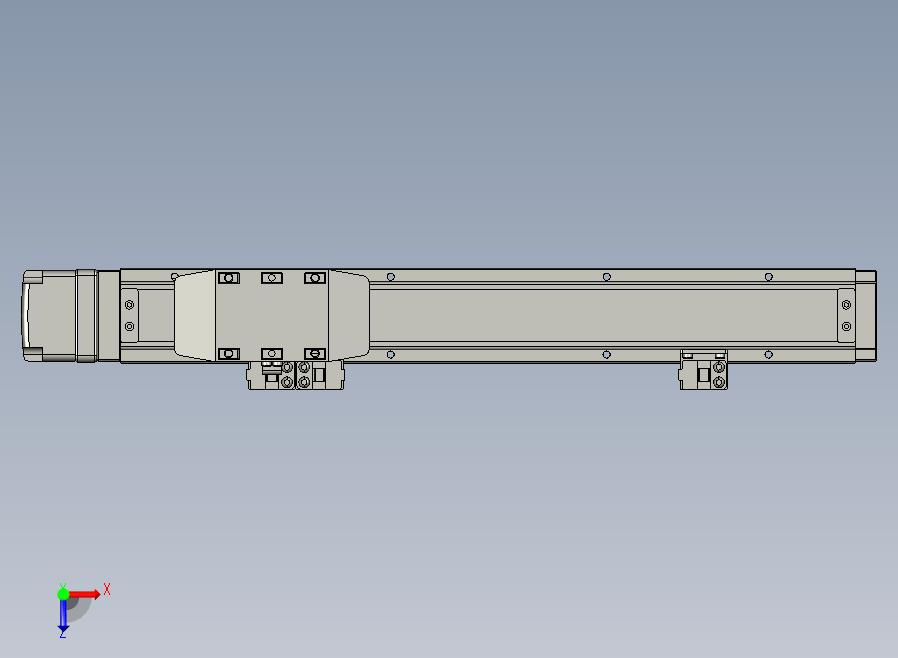 GTH4-L#-200-BM-M05-C3 GTH4内嵌式螺杆滑台 电机后折 TOYO模组