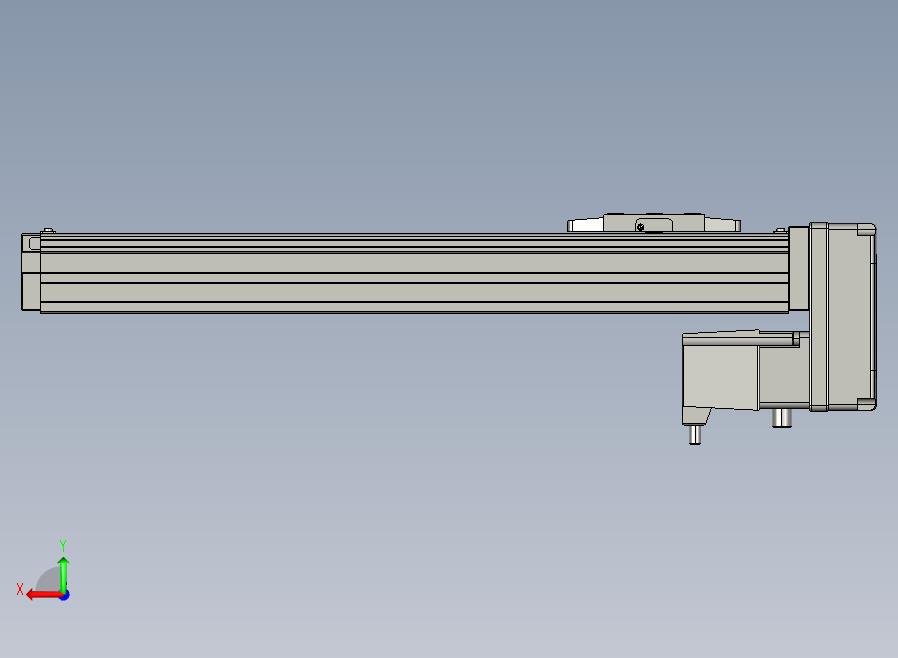 GTH4-L#-250-BM-M05-C3 GTH4内嵌式螺杆滑台 电机后折 TOYO模组