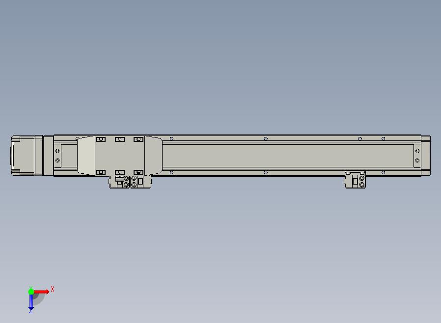 GTH4-L#-250-BM-M05-C3 GTH4内嵌式螺杆滑台 电机后折 TOYO模组