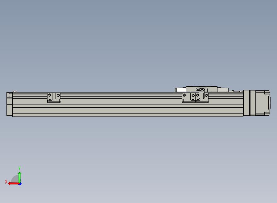 GTH4-L#-250-BL-M05-C3 GTH4内嵌式螺杆滑台 电机左折 Toyo直线模组