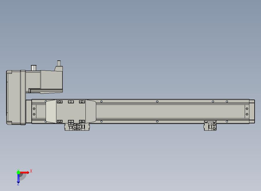 GTH4-L#-250-BR-M05-C3 GTH4内嵌式螺杆滑台 电机右折 TOYO滑台