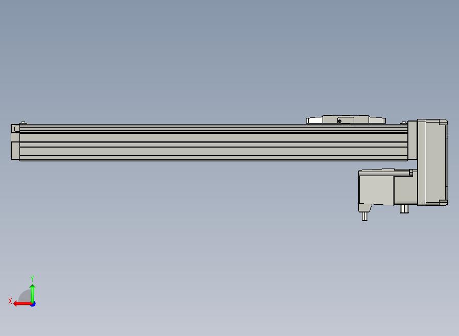 GTH4-L#-300-BM-M05-C3 GTH4内嵌式螺杆滑台 电机后折 TOYO模组