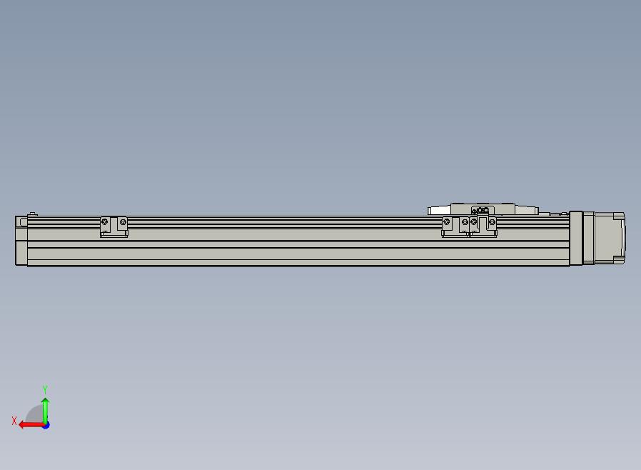 GTH4-L#-300-BL-M05-C3 GTH4内嵌式螺杆滑台 电机左折 Toyo直线模组