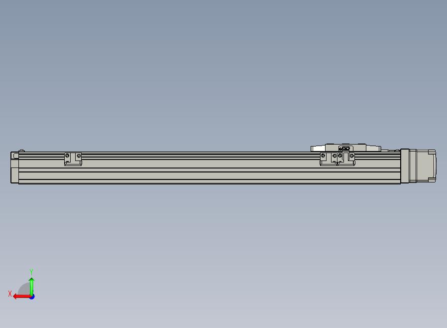 GTH4-L#-350-BL-M05-C3 GTH4内嵌式螺杆滑台 电机左折 Toyo直线模组