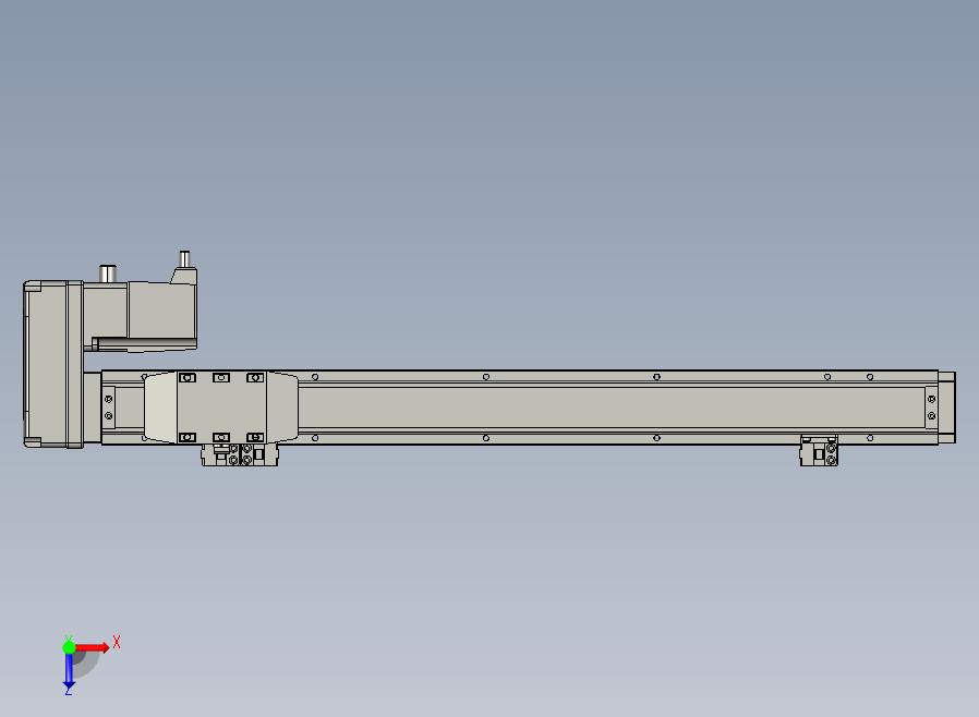 GTH4-L#-350-BR-M05-C3 GTH4内嵌式螺杆滑台 电机右折 TOYO滑台