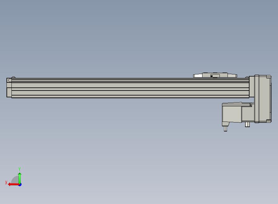 GTH4-L#-350-BM-M05-C3 GTH4内嵌式螺杆滑台 电机后折 TOYO模组