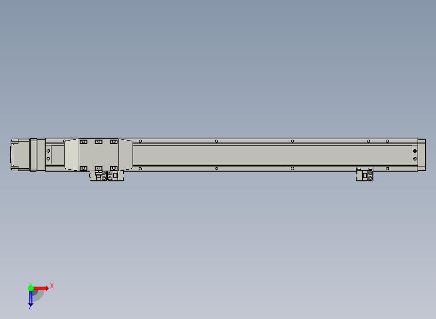 GTH4-L#-350-BM-M05-C3 GTH4内嵌式螺杆滑台 电机后折 TOYO模组