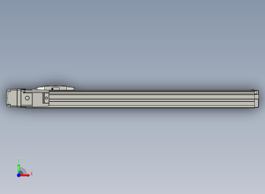 GTH4-L#-400-BL-M05-C3 GTH4内嵌式螺杆滑台 电机左折 Toyo直线模组