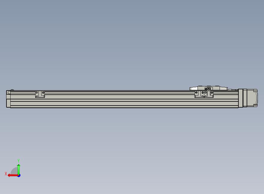 GTH4-L#-400-BL-M05-C3 GTH4内嵌式螺杆滑台 电机左折 Toyo直线模组