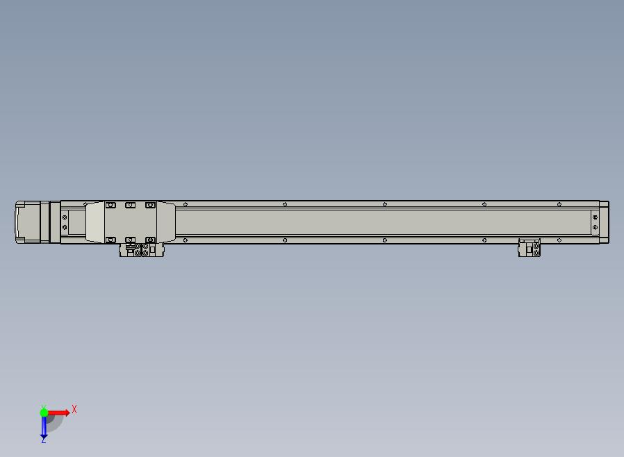 GTH4-L#-400-BM-M05-C3 GTH4内嵌式螺杆滑台 电机后折 TOYO模组