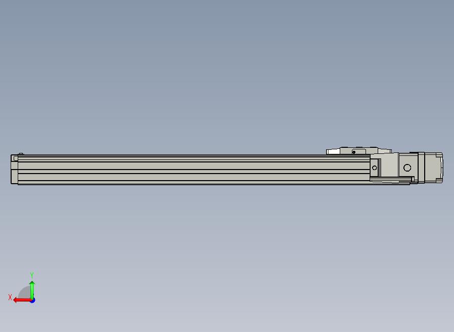 GTH4-L#-400-BR-M05-C3 GTH4内嵌式螺杆滑台 电机右折 TOYO滑台