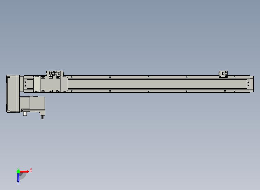 GTH4-L#-450-BL-M05-C3 GTH4内嵌式螺杆滑台 电机左折 Toyo直线模组