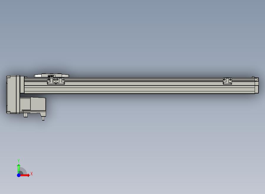 GTH4-L#-450-BM-M05-C3 GTH4内嵌式螺杆滑台 电机后折 TOYO模组