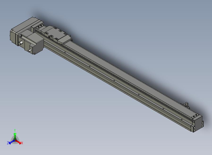 GTH4-L#-500-BL-M05-C3 GTH4内嵌式螺杆滑台 电机左折 Toyo直线模组