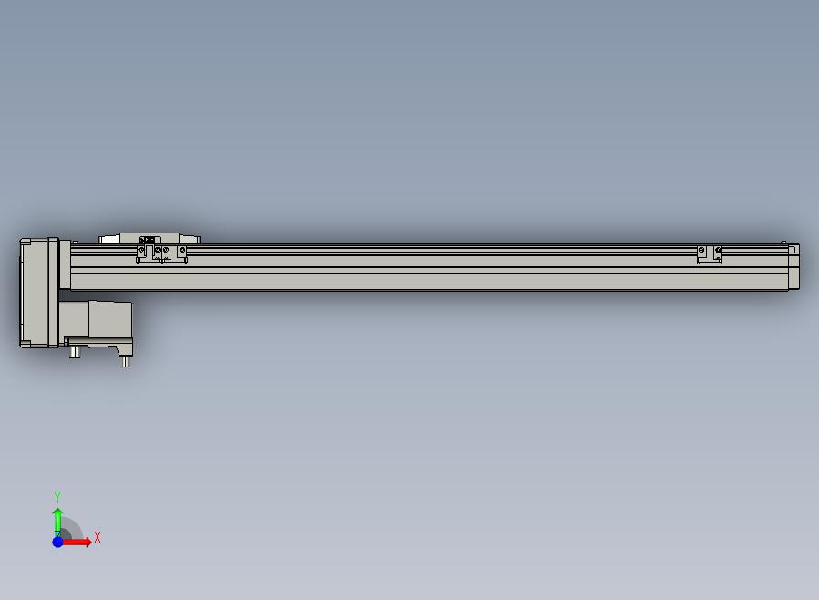 GTH4-L#-500-BM-M05-C3 GTH4内嵌式螺杆滑台 电机后折 TOYO模组