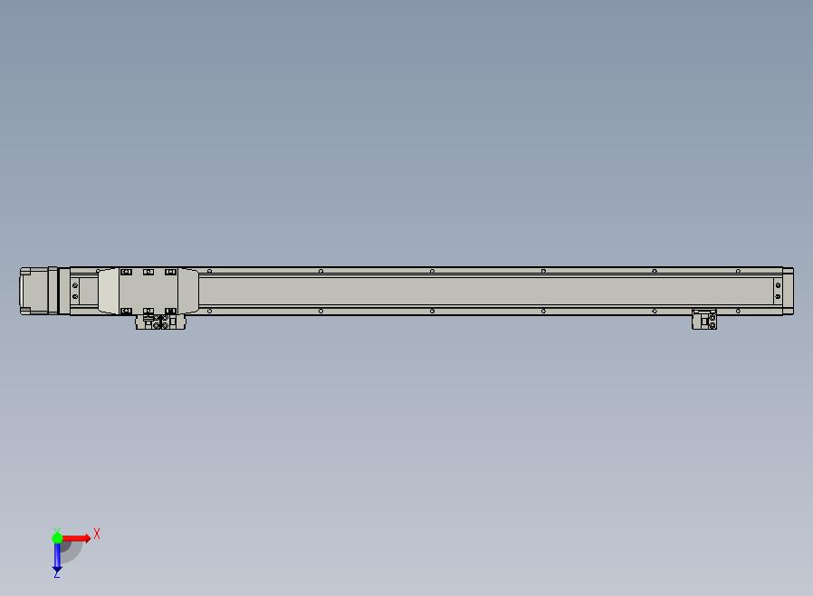 GTH4-L#-500-BM-M05-C3 GTH4内嵌式螺杆滑台 电机后折 TOYO模组