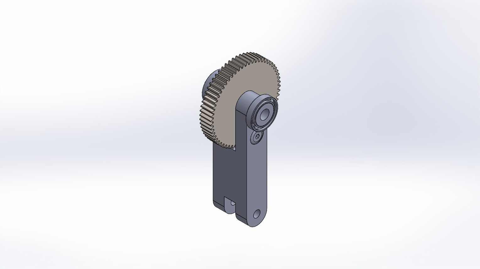 4+bars+mechanism+gripper四杆机构夹爪3D图纸+Solidworks设计