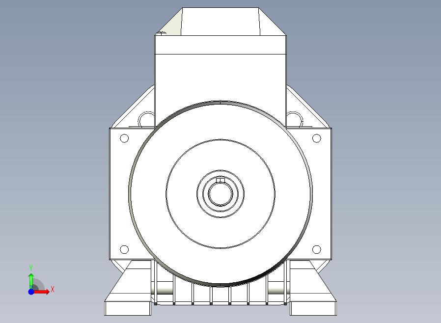 IM B3 H56-90通用电机[YS-712-4-B3]