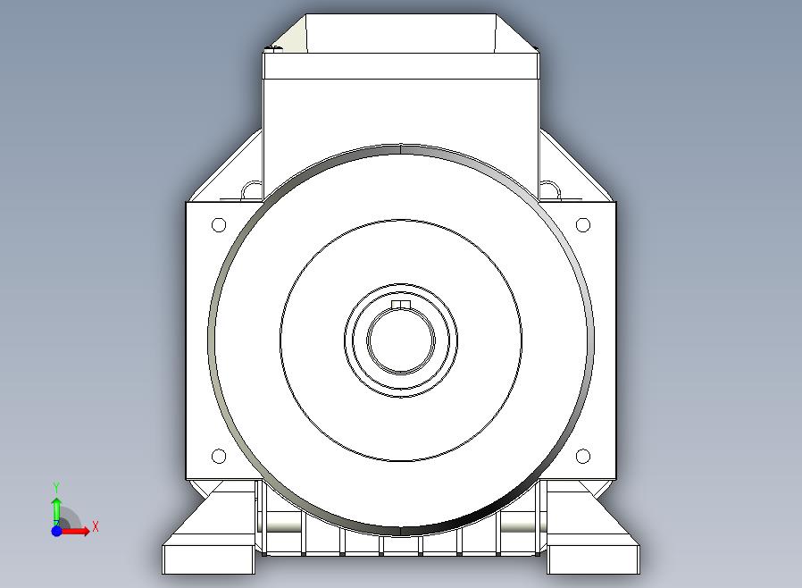 IM B3 H80-180(YE2、YE3)通用电机[YE2-100L1-4-B3]