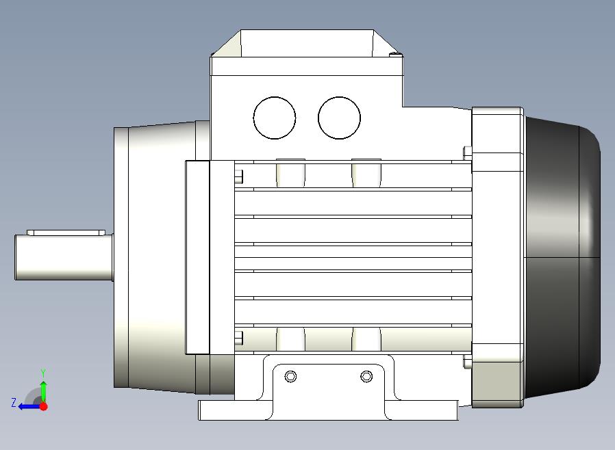 IM B3 H80-180(YE2、YE3)通用电机[YE2-100L1-4-B3]