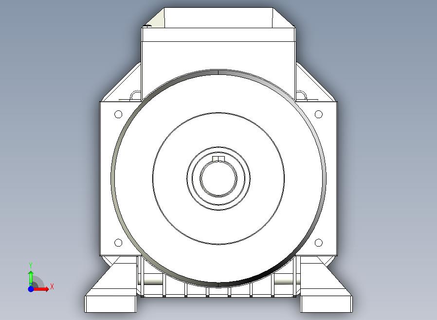 IM B3 H80-180(YE2、YE3)通用电机[YE2-90S-4-B3]