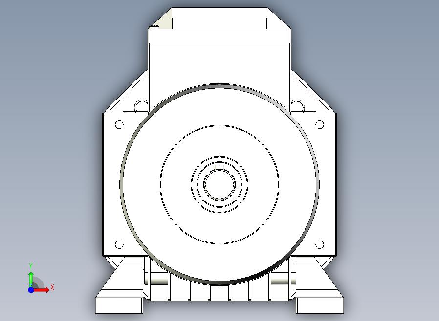 IM B3 H80-180(YE2、YE3)通用电机[YE2-80M2-4-B3]