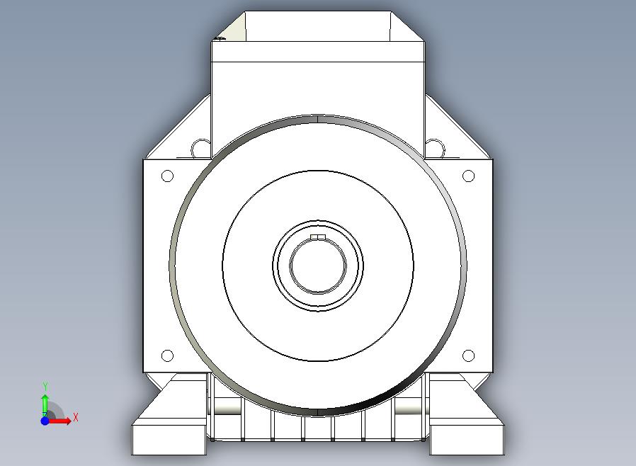 IM B3 H80-180(YE2、YE3)通用电机[YE2-132M-4-B3]