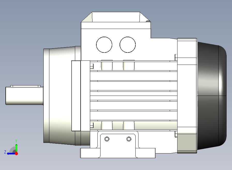 IM B3 H80-180(YE2、YE3)通用电机[YE2-132S-4-B3]