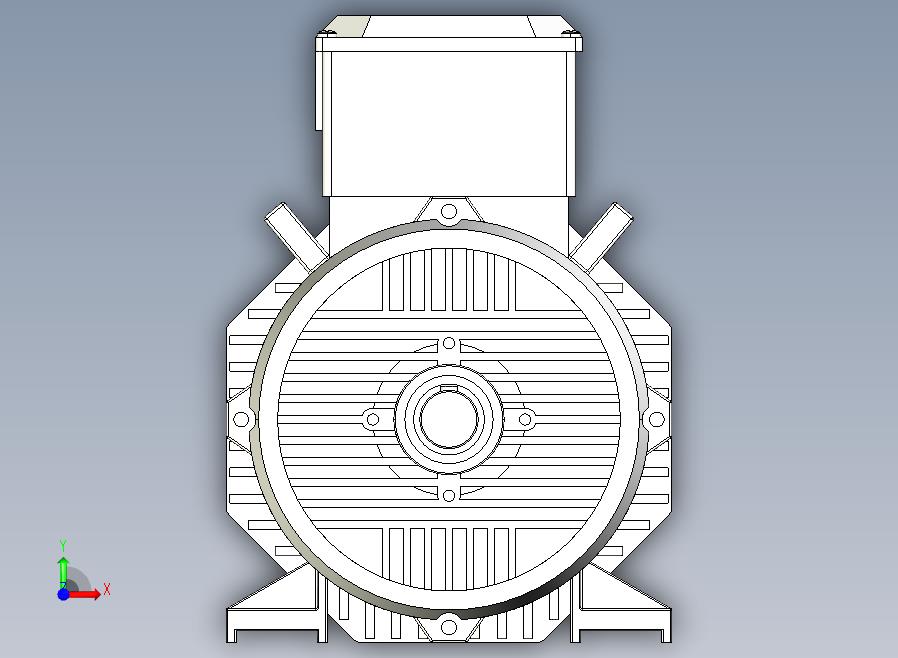 IM B3 H80-180(YE2、YE3)通用电机[YE2-160L-4-B3]