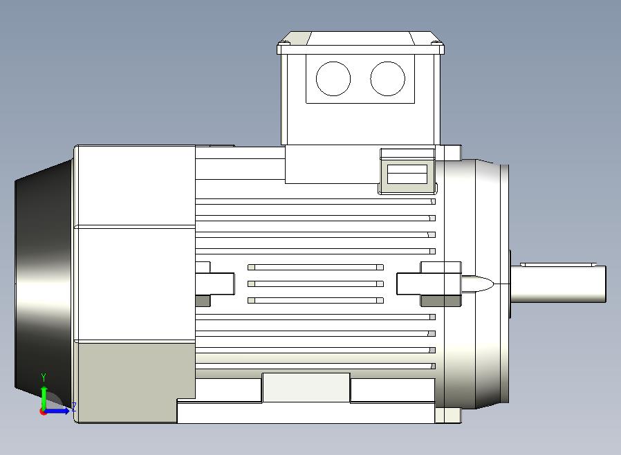 IM B3 H80-180(YE2、YE3)通用电机[YE2-160L-4-B3]