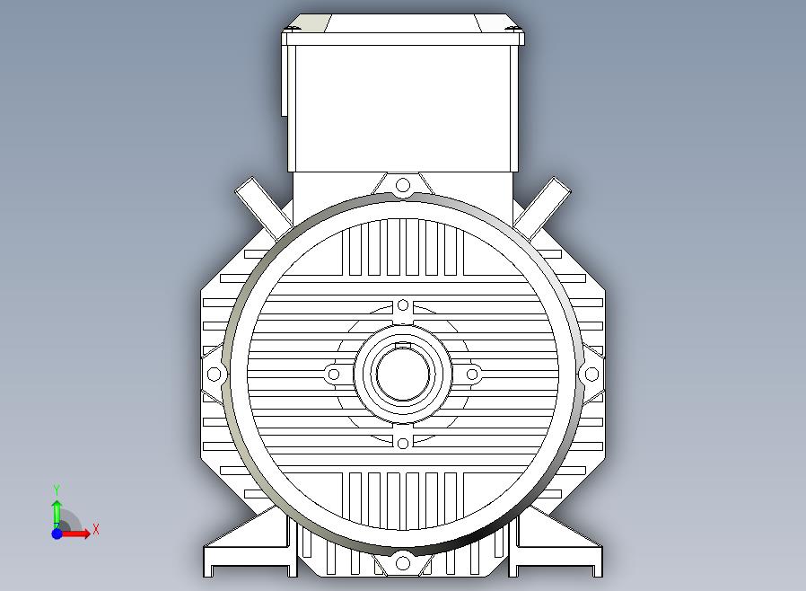 IM B3 H80-180(YE2、YE3)通用电机[YE2-180L-4-B3]