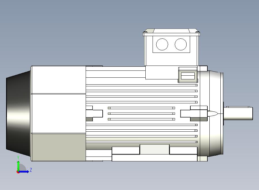 IM B3 H80-180(YE2、YE3)通用电机[YE2-180L-4-B3]