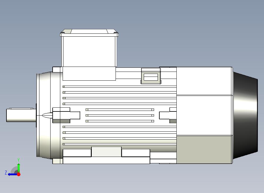 IM B3 H80-180(YE2、YE3)通用电机[YE2-180L-4-B3]