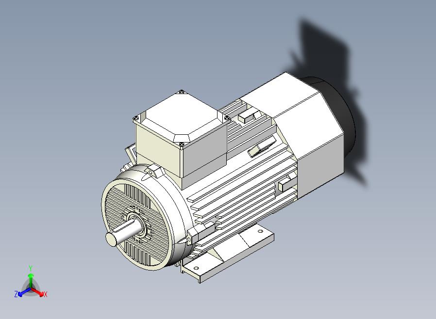 IM B3 H80-180(YE2、YE3)通用电机[YE2-180L-4-B3]