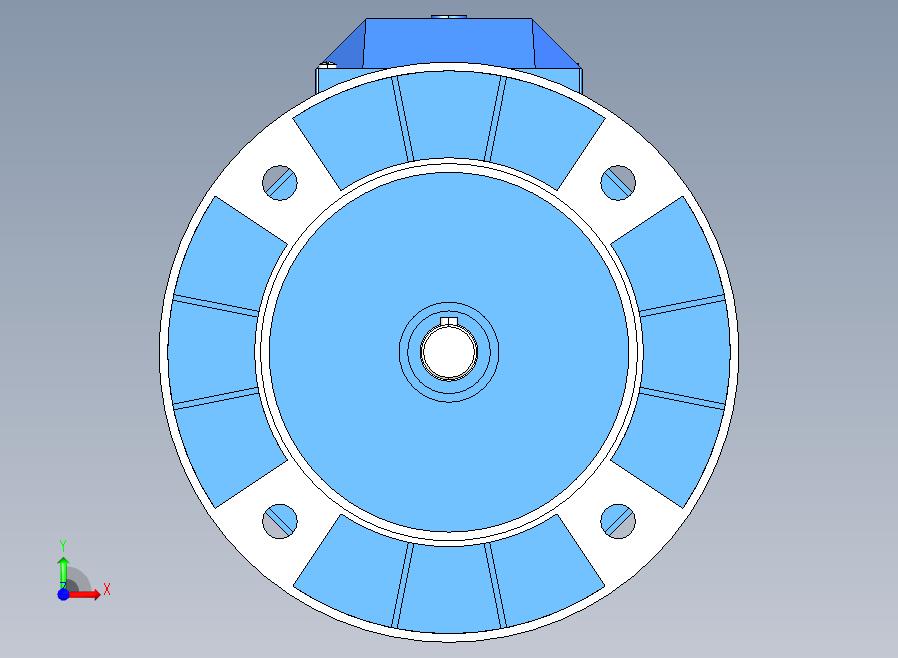 IM B5 H80-180(YE2、YE3)通用电机[YE2-80M1-2-B5]