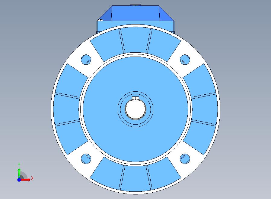 IM B5 H80-180(YE2、YE3)通用电机[YE2-90L-2-B5]