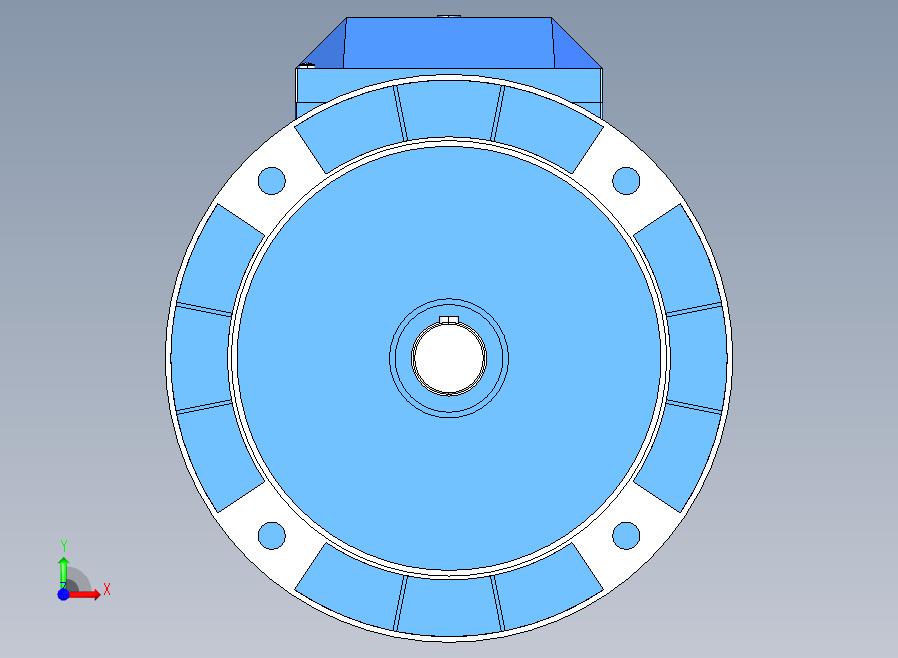 IM B5 H80-180(YE2、YE3)通用电机[YE2-132S1-2-B5]