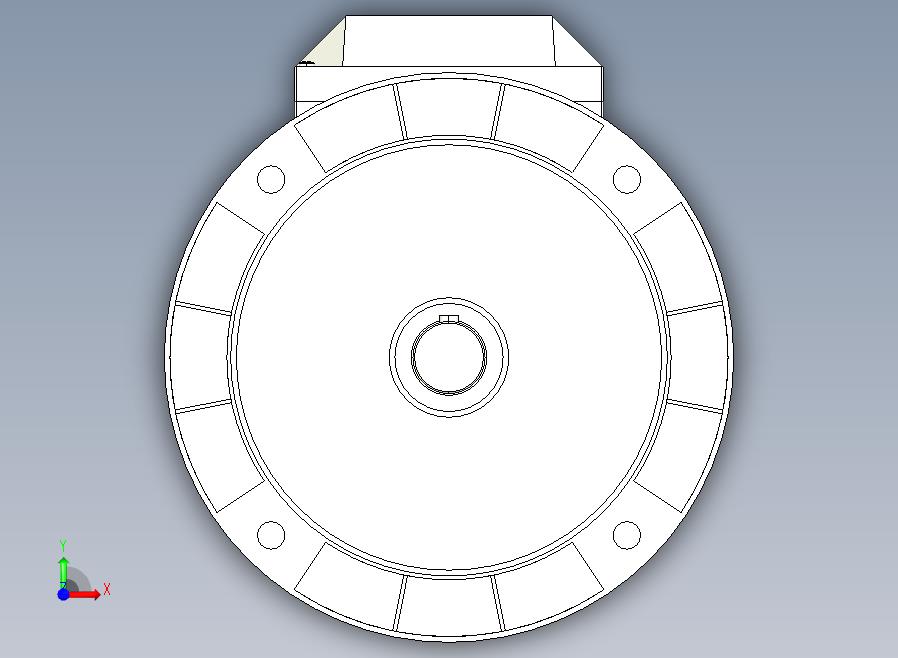 IM B5 H80-180(YE2、YE3)通用电机[YE3-132S-4-B5]