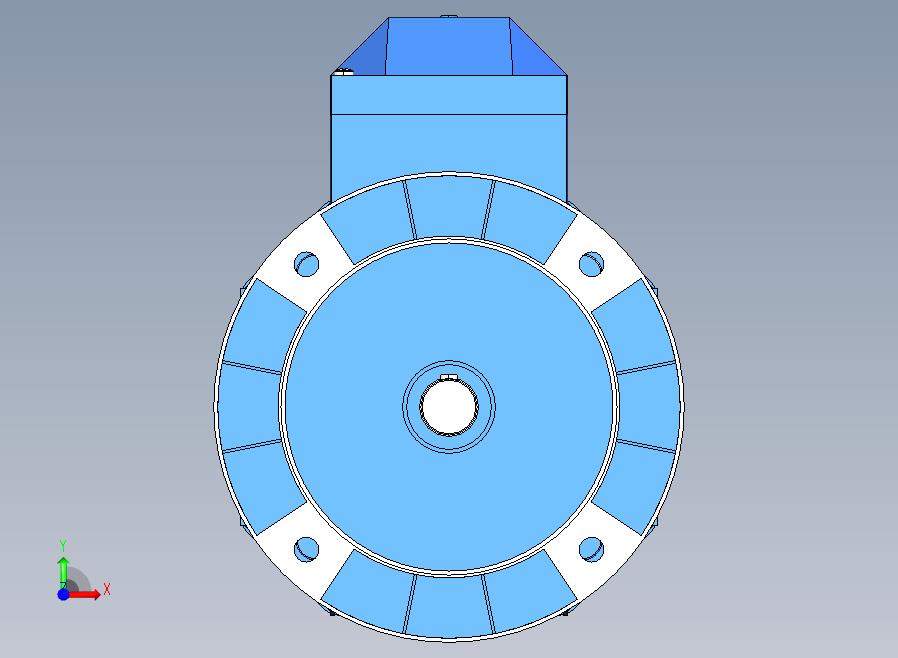 IM B5 H80-180(YE2、YE3)通用电机[YE2-160L-2-B5]