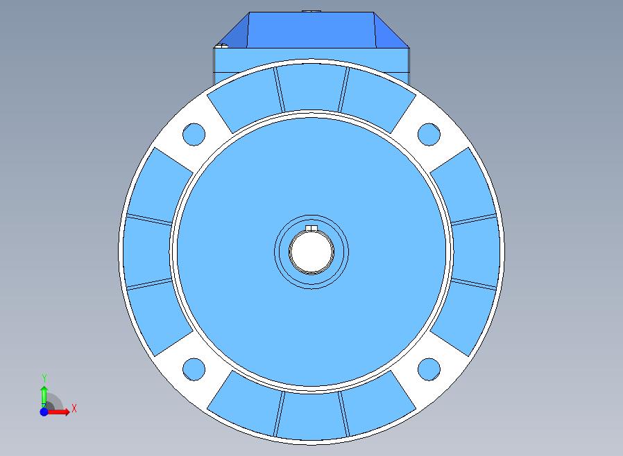 IM B5 H80-180(YE2、YE3)通用电机[YE2-112M-2-B5]