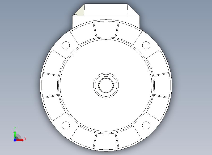 IM B5 H80-180(YE2、YE3)通用电机[YE3-112M-4-B5]