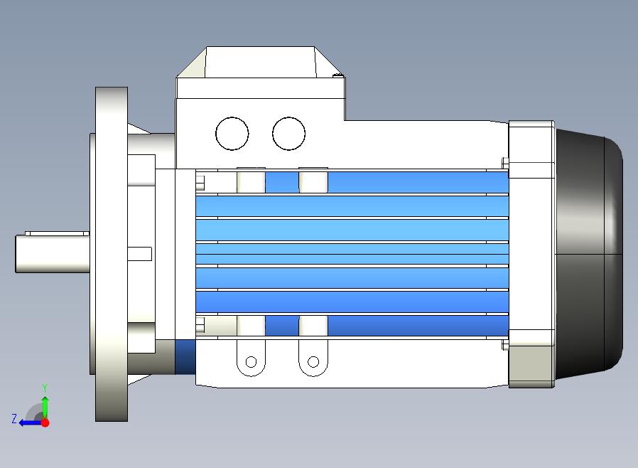 IM B5 H80-180(YE2、YE3)通用电机[YE3-112M-4-B5]