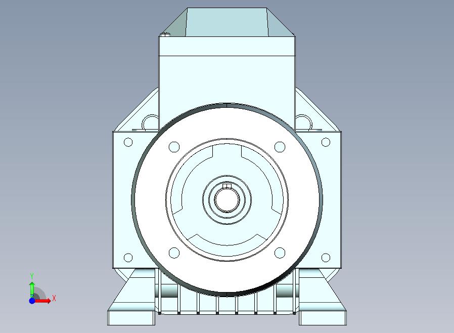 IM B34 H56-90通用电机[YS-711-4-B34]