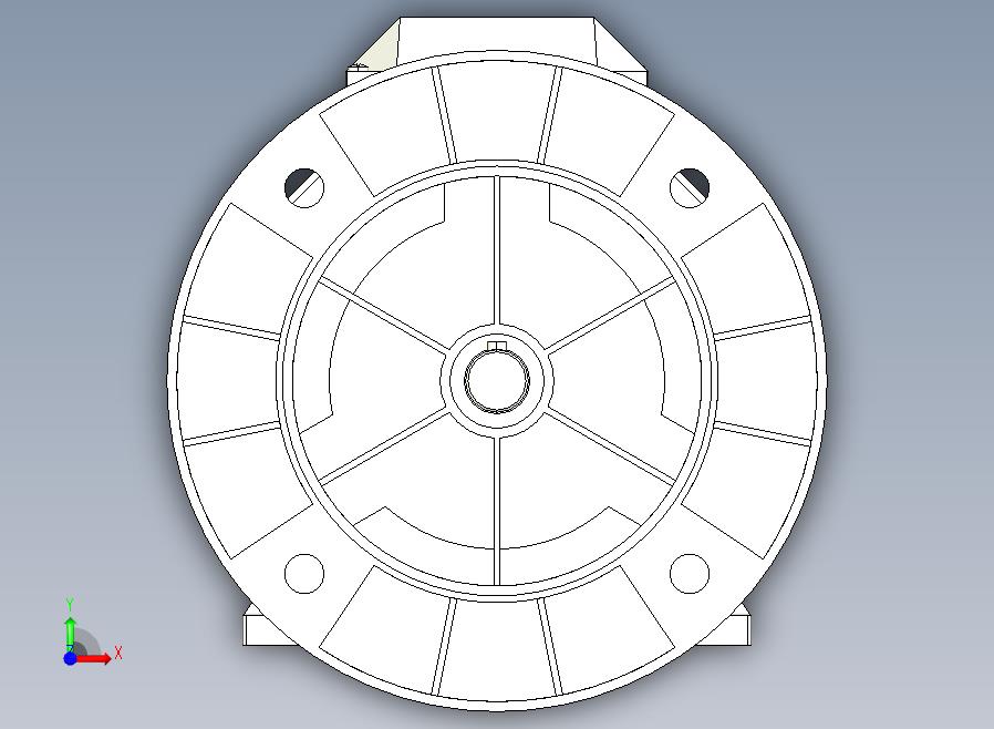 IM B35 H80-180(YE2、YE3)通用电机[YE3-80M2-4-B35]