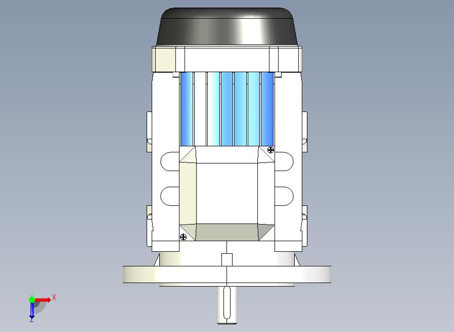 IM B35 H80-180(YE2、YE3)通用电机[YE3-80M2-4-B35]