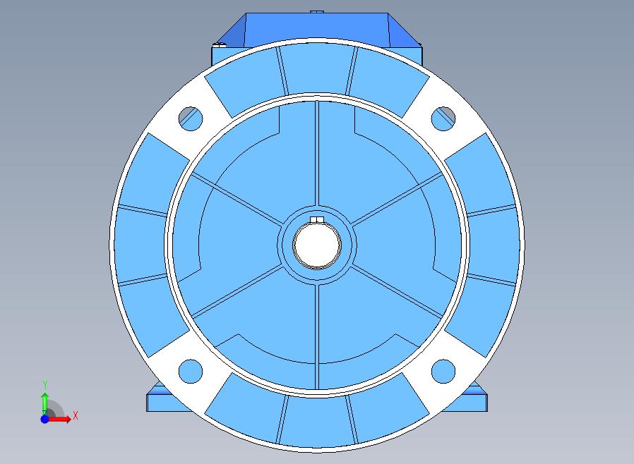 IM B35 H80-180(YE2、YE3)通用电机[YE3-100L1-4-B35]