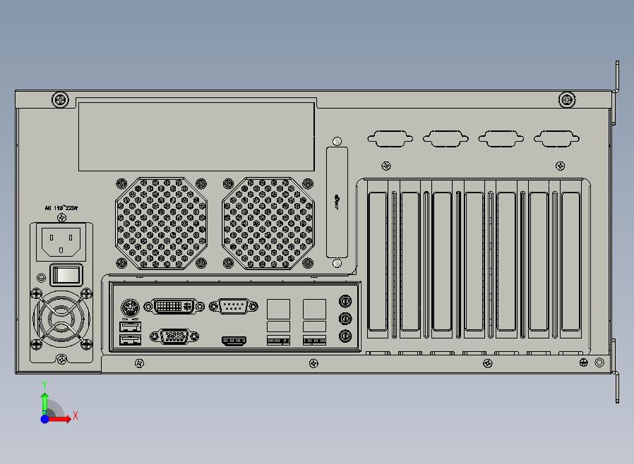 IPC350L-立放 工控机 IPC350