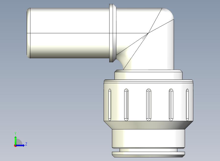 JGSpeedfit22毫米弯头